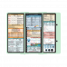 WhiteCoat Clipboard® Trifold - Mint Critical Care Edition